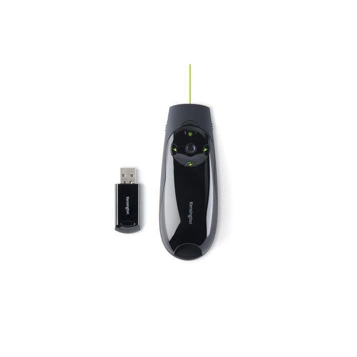Kensington Expert Puntero Laser Verde - Conexión Inalámbrica Usb Plug & Play A 2,4 grhz - Alcance 45M 3 Kensington Expert Puntero Laser Verde - Conexión Inalámbrica Usb Plug & Play A 2,4 grhz - Alcance 45M 3