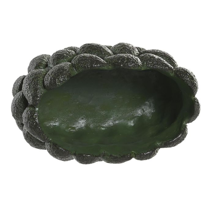 DKD Home Decor Avocados25 Centro de Mesa Tropical Verde Cemento 25 x 15 x 12 cm (6 Unidades) 1
