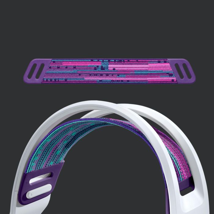Logitech Auricular con Micrófono G733 LIGHTSPEED Inalámbrico, 29h Batería, RGB LIGHTSYNC 1