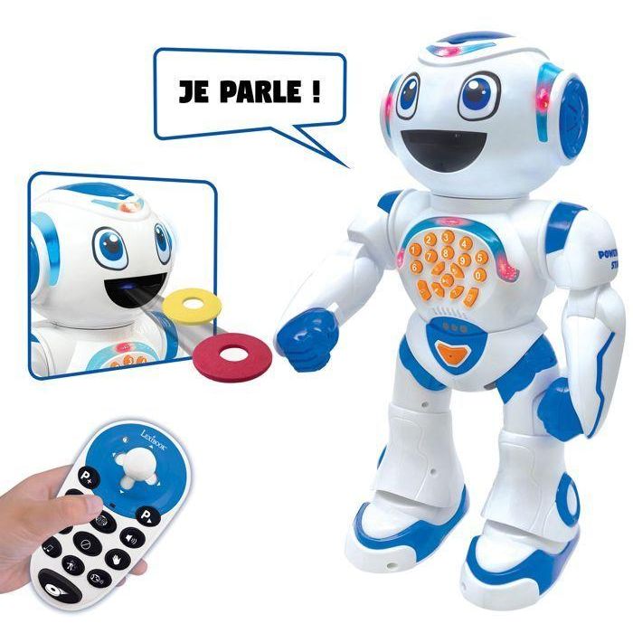 POWERMAN STAR - Robot Interactivo para Jugar y Aprender con control por gestos y mando a distancia - LEXIBOOK POWERMAN STAR - Robot Interactivo para Jugar y Aprender con control por gestos y mando a distancia - LEXIBOOK