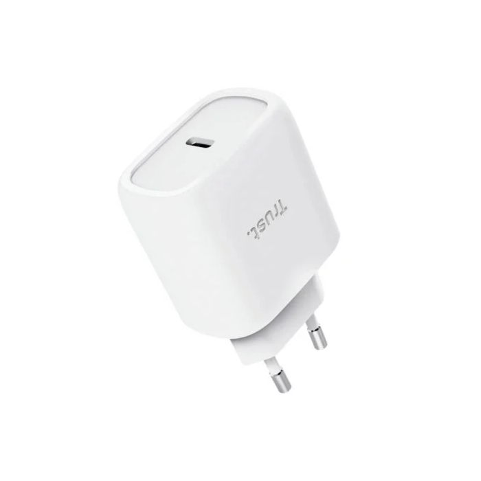 Trust Cargador Pared GaN Maxo 45W 25522 con 1xUSB Tipo-C y Cable Incluido 2 Trust Cargador Pared GaN Maxo 45W 25522 con 1xUSB Tipo-C y Cable Incluido 2