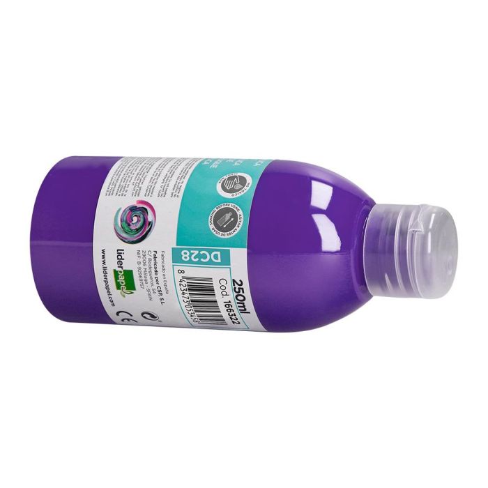 Pintura Acrilica Liderpapel Bote De 250 mL Violeta 5