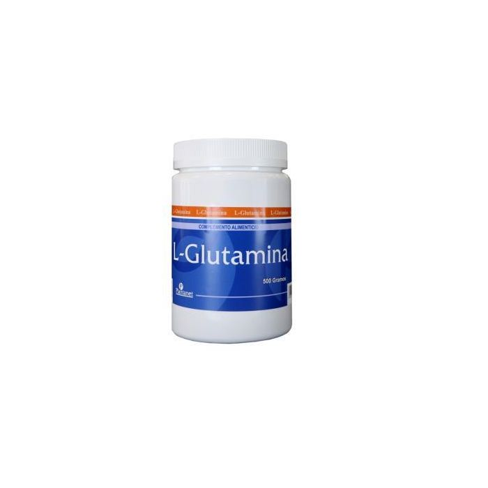 PLANTANET L-Glutamina 500g, Aminoácido de origen vegetal, para actividades metabólicas y músculos