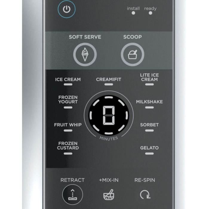 Ninja Heladera Creami Swirl NC701EU, Capacidad 480 ml, 13 Programas (incluye Helado Suave), 2 Recipientes 3