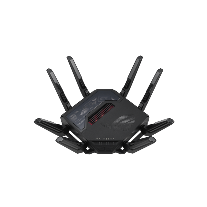 ASUS ROG Rapture GT-BE98 Router Wi-Fi 7 Quad-band (2.4/5/6 GHz) 10 Gigabit Ethernet Negro - 90IG08F0-MO9A0V 1 ASUS ROG Rapture GT-BE98 Router Wi-Fi 7 Quad-band (2.4/5/6 GHz) 10 Gigabit Ethernet Negro - 90IG08F0-MO9A0V 1