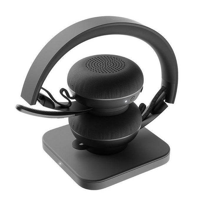 Auriculares Inalámbricos Logitech Zone Wireless MSFT/ con Micrófono/ Bluetooth/ USB/ Negros 4