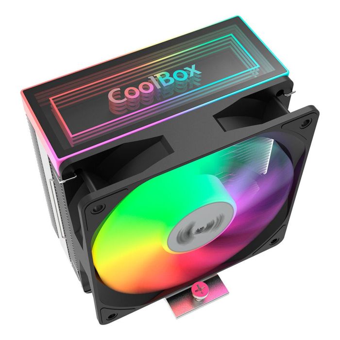 Coolbox Ventilador Disipador CPU Gaming Infinite Air 120 ARGB, 1800 RPM, Compatible con Intel y AMD 2 Coolbox Ventilador Disipador CPU Gaming Infinite Air 120 ARGB, 1800 RPM, Compatible con Intel y AMD 2