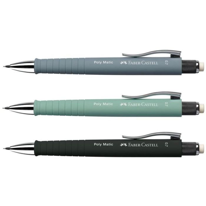 FABER-CASTELL Druckbleistift Poly Matic 0.7 grau 2