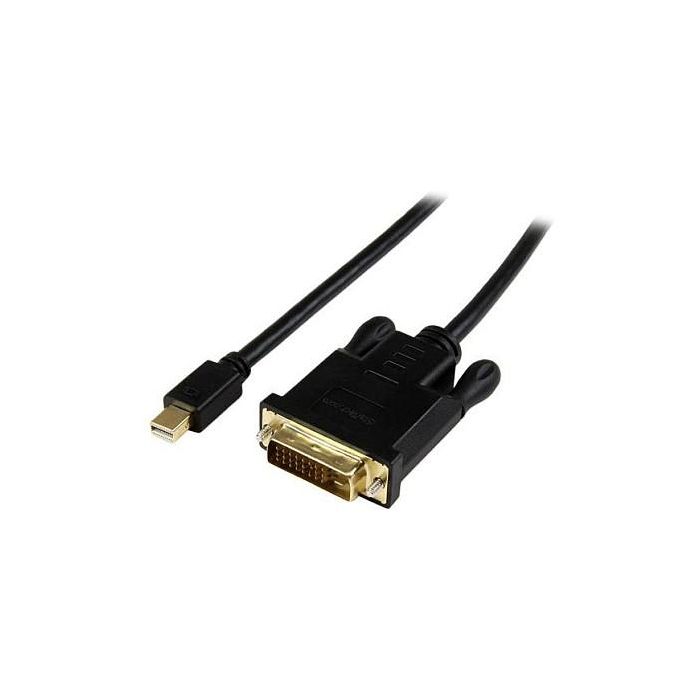 StarTech Cable MDP a DVI de 1,8m (6FT) - Adaptador Activo Mini DisplayPort a DVI - 1920x1200 - Negro 0 StarTech Cable MDP a DVI de 1,8m (6FT) - Adaptador Activo Mini DisplayPort a DVI - 1920x1200 - Negro 0