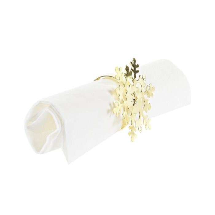 Servilletero Navidad Moderna DKD Home Decor Dorado Plateado 5 x 17 x 5 cm Set de 4 (2 Unidades) 2 Servilletero Navidad Moderna DKD Home Decor Dorado Plateado 5 x 17 x 5 cm Set de 4 (2 Unidades) 2
