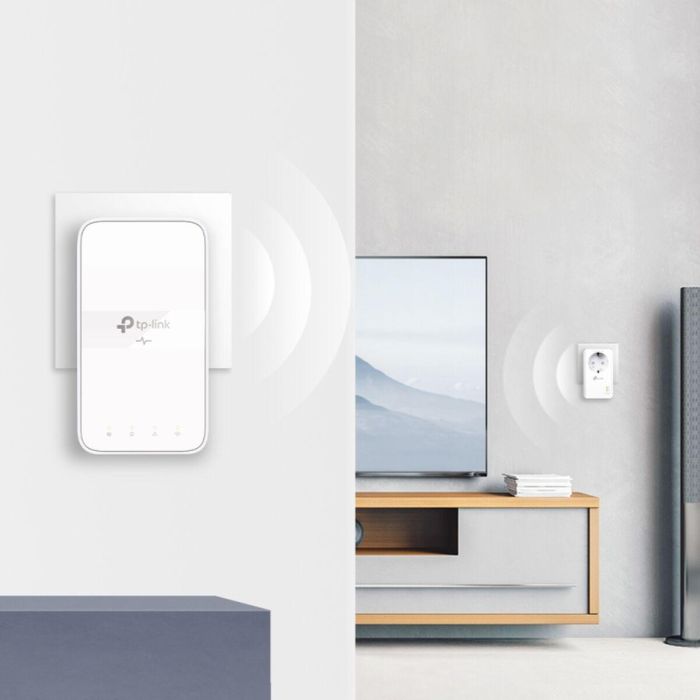 TP-Link TL-WPA7617 Adaptador PowerLine AV1200 WiFi 5 (802.11ac) Gigabit Ethernet Blanco 1