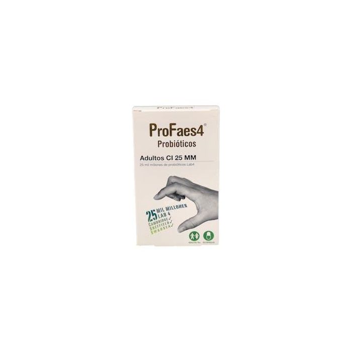 PROFAES4 25Mm Adultos 30 Cápsulas