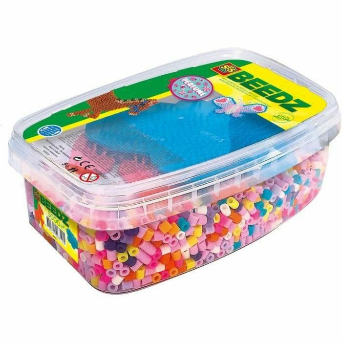 Ses Creative 5000 Perlas para Planchar Perfumadas con Aromas para Crear Caballos y Mariposas - Kit Manualidades Infantil Sin PVC