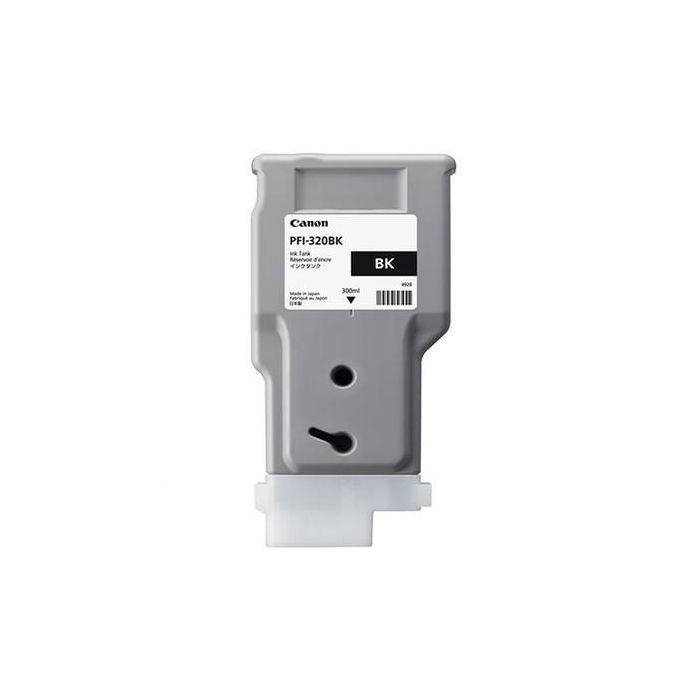Canon PFI-320 BK Tinta Original de Pigmentos Negra 300ml para impresoras TM-200, TM-205, TM-300 y TM-305