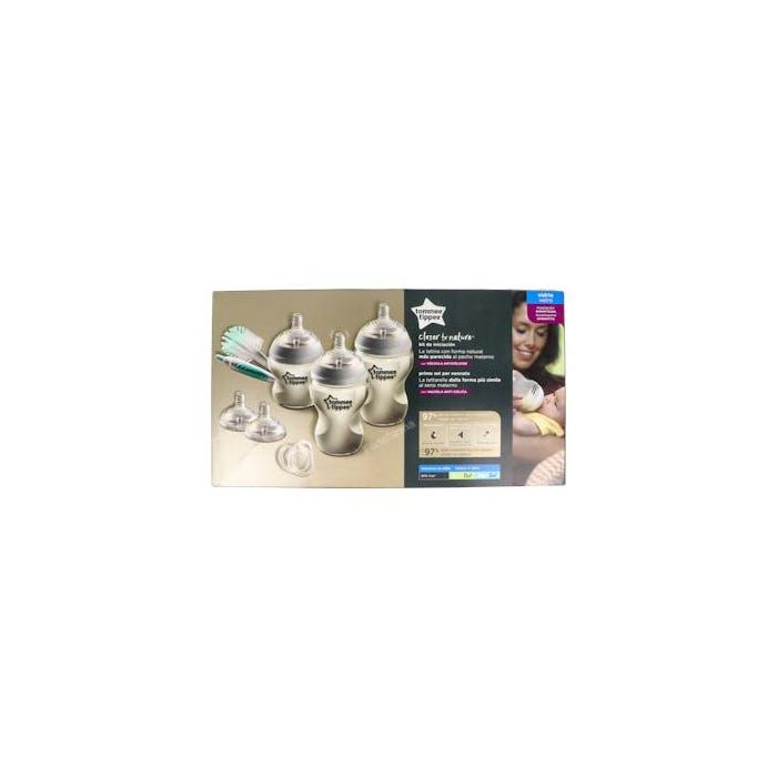Tommee Tippee Kit Inicio Ctn Recien Nacidos Cristal Tommee Tippee Kit Inicio Ctn Recien Nacidos Cristal