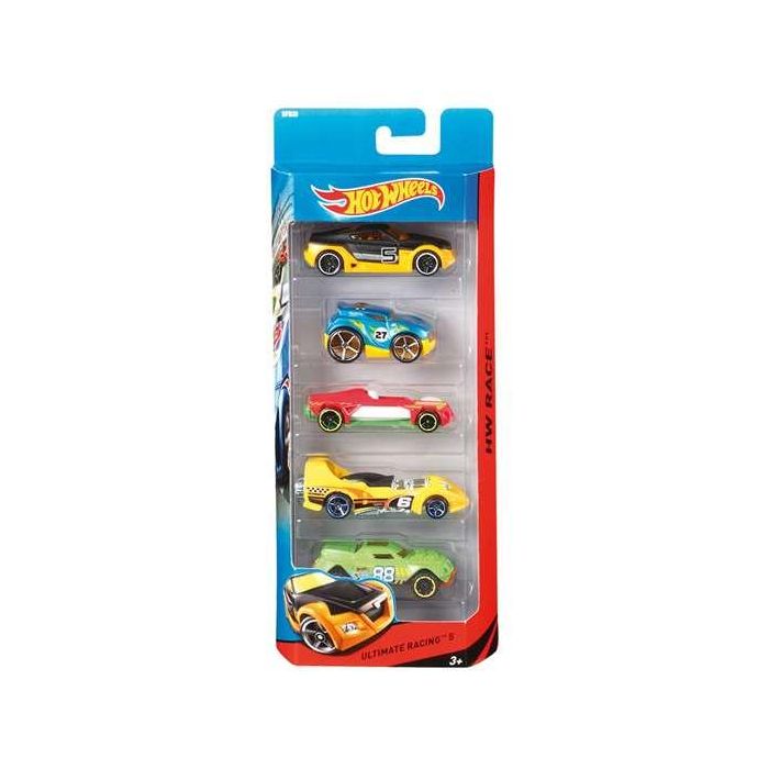 Mattel Coche Hot Wheels Pack de 5 Coches Modelos Surtidos 0 Mattel Coche Hot Wheels Pack de 5 Coches Modelos Surtidos 0
