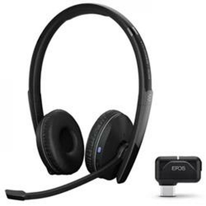 Auriculares con Micrófono Epos 1000897 Negro Auriculares con Micrófono Epos 1000897 Negro