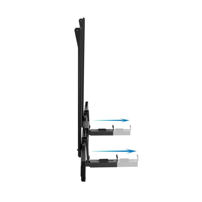 TOOQ SOPORTE PARA BARRA DE SONIDO UNIVERSAL MULTI-INSTALACION NEGRO 2 TOOQ SOPORTE PARA BARRA DE SONIDO UNIVERSAL MULTI-INSTALACION NEGRO 2
