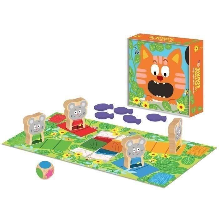 NATHAN - My First Game the Little Mice - Juego de mesa 1 NATHAN - My First Game the Little Mice - Juego de mesa 1