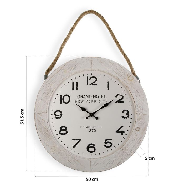 Reloj Pared Madera Homemade 50 Versa 5X51CM 3 Reloj Pared Madera Homemade 50 Versa 5X51CM 3