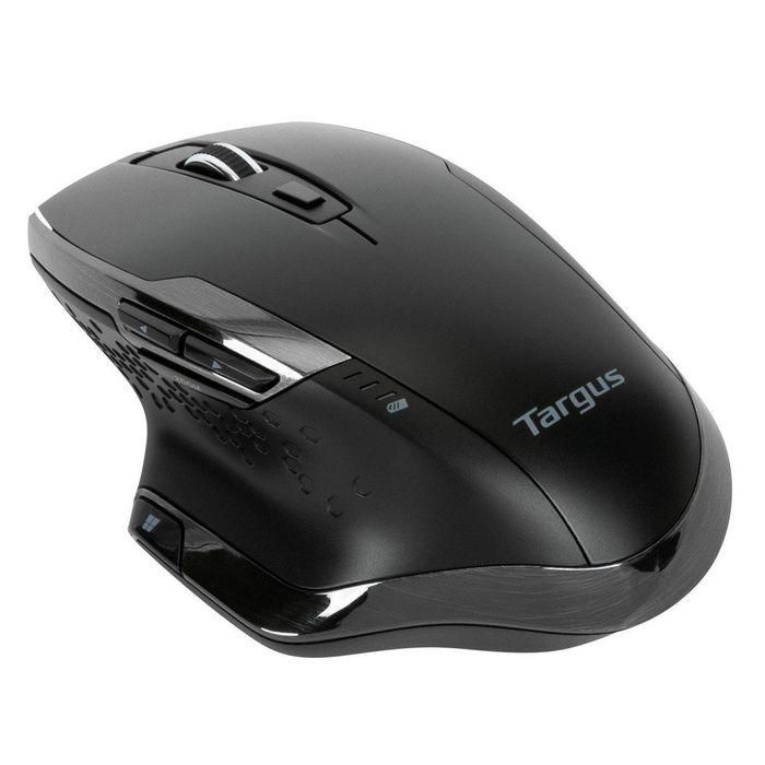 Targus AMW584GL Ratón RF Inalámbrico Mano Derecha Blue Trace 1600 DPI, 7 Botones, Rueda, Negro, Alimentado por Baterías AA 6 Targus AMW584GL Ratón RF Inalámbrico Mano Derecha Blue Trace 1600 DPI, 7 Botones, Rueda, Negro, Alimentado por Baterías AA 6