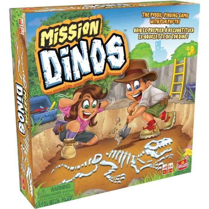 Misión Dinos - Juego de mesa - GOLIATH Misión Dinos - Juego de mesa - GOLIATH