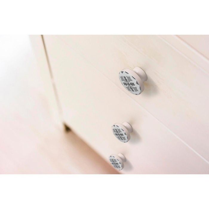 Rei Pomos Redondos para Mueble E243 Ø38mm en Madera Acabado Gris, Pack 4 Unidades Rei Pomos Redondos para Mueble E243 Ø38mm en Madera Acabado Gris, Pack 4 Unidades