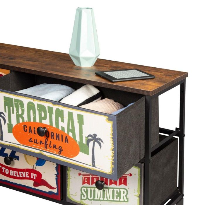 Cómoda Max Home Vintage 103 x 56 x 30 cm 4 Cómoda Max Home Vintage 103 x 56 x 30 cm 4