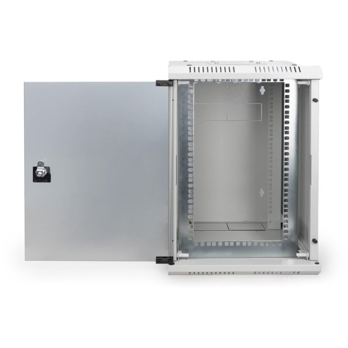 DIGITUS Carcasa Mural Combinada 254 mm (10") y 482.6 mm (19") 10U Acero IP20, Gris 6