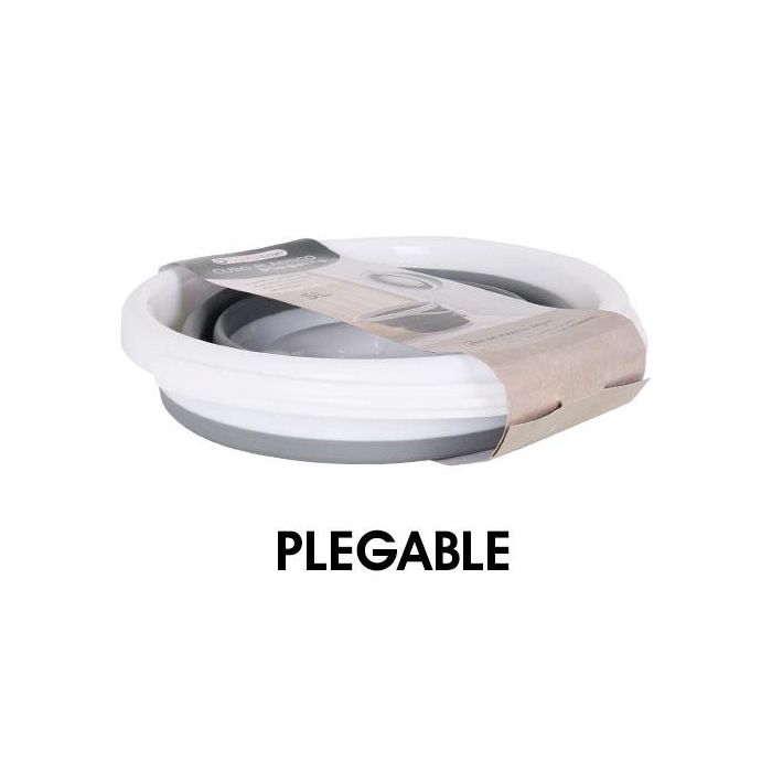 Confortime Cubo Plegable de Plástico 5 Litros (6 Unidades) 8