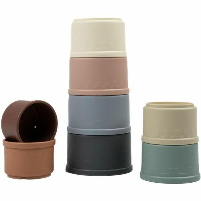 Thermobaby Juguetes de Baño Apilables Coloridos para Bebés a Partir de 10 Meses, Estimulan Creatividad y Aprendizaje 1 Thermobaby Juguetes de Baño Apilables Coloridos para Bebés a Partir de 10 Meses, Estimulan Creatividad y Aprendizaje 1