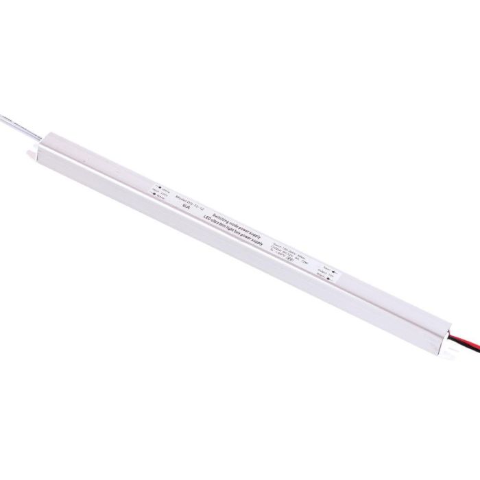 Transformador LED Ultrafina 72W 12VDC_110V-220V/AC IP20 [CP-72-12_220 IP21]