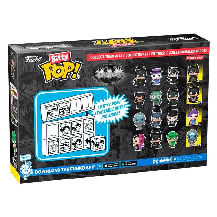 Blister 4 figuras Bitty POP DC Comics Batman 85th Anniversary Selina Kyle 1