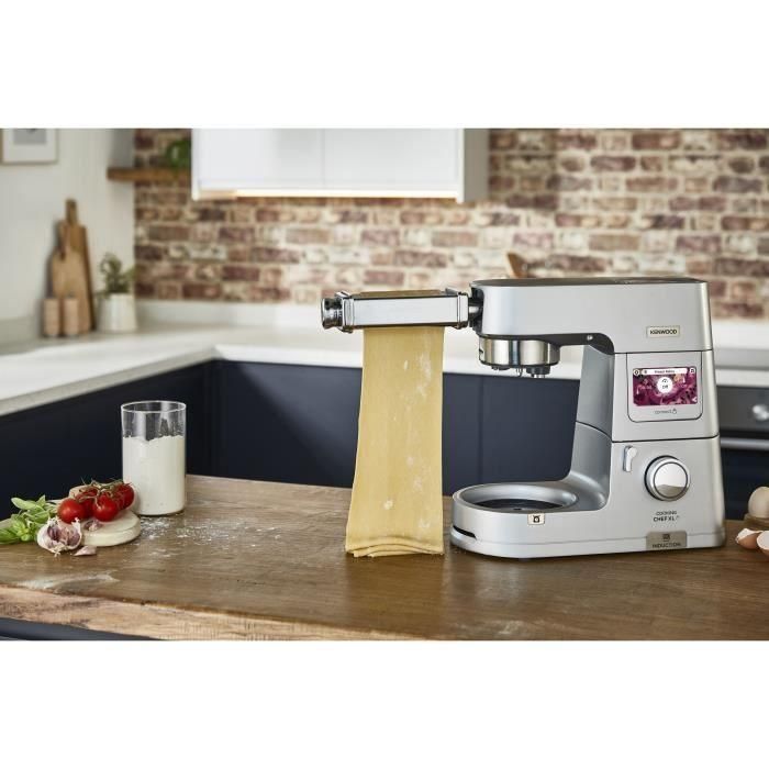 Kenwood KAX980ME Laminador de Masa y Pasta Fresca, Acero Inoxidable, 10 Posiciones. Compatible con robots Kmix, Chef y Chef XL. 2 Kenwood KAX980ME Laminador de Masa y Pasta Fresca, Acero Inoxidable, 10 Posiciones. Compatible con robots Kmix, Chef y Chef XL. 2