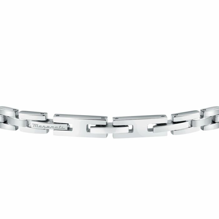 Pulsera Hombre Maserati JM423ATY19 Acero Inoxidable 21,5 cm 4 Pulsera Hombre Maserati JM423ATY19 Acero Inoxidable 21,5 cm 4