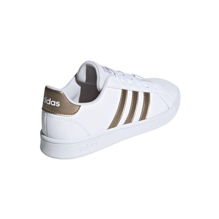 Zapatillas Deportivas Infantiles Adidas Grand Court Blanco 3