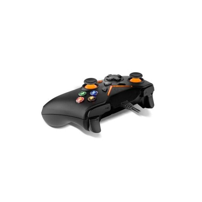 Krom NXKROMKEY Gamepad Key con cable gaming, vibración dual, botones retroiluminados, X-Input/Direct-Input, compatible PC/PS3/Android 3 Krom NXKROMKEY Gamepad Key con cable gaming, vibración dual, botones retroiluminados, X-Input/Direct-Input, compatible PC/PS3/Android 3