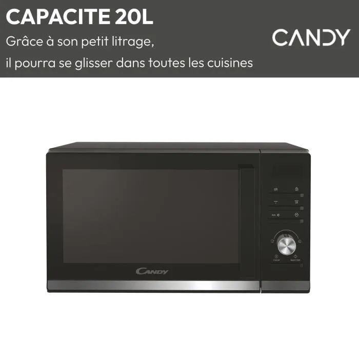 Candy CMGA20TNDB Microondas Grill - 20L - MO 700W - Grill 1000W - UI digital 1