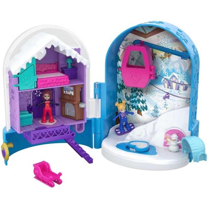 Polly Pocket HRD35 Caja Compacta Mini Muñeca, Temática Oso Fresa 3 Polly Pocket HRD35 Caja Compacta Mini Muñeca, Temática Oso Fresa 3