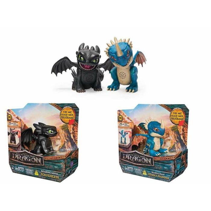 Mini dragones interactivos con sonidos. 20,32x19,05x8,13 cm - modelos surtidos 3 Mini dragones interactivos con sonidos. 20,32x19,05x8,13 cm - modelos surtidos 3