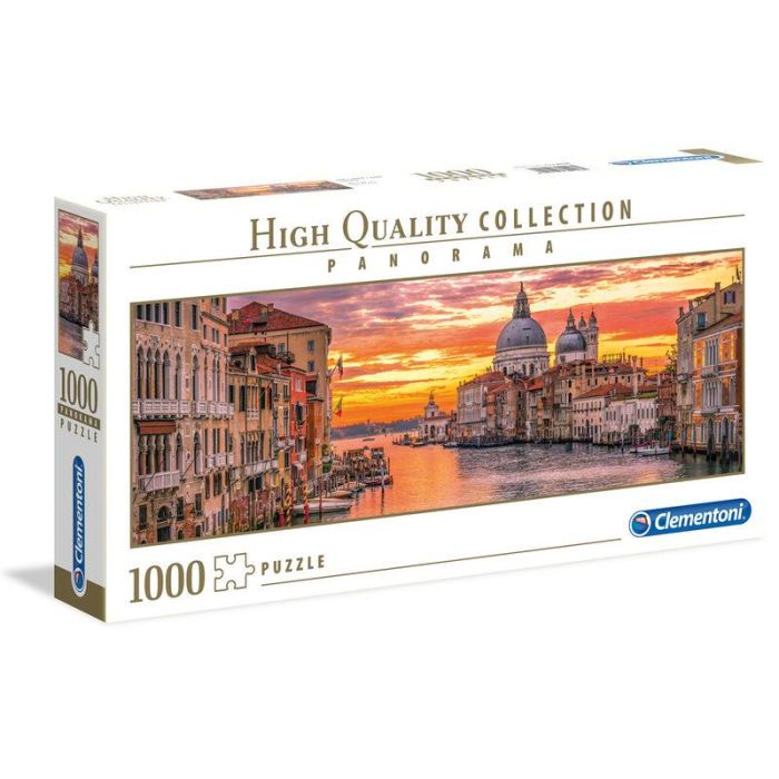 Puzzle Panorama El Gran Ganal Venecia 1000pzs 1