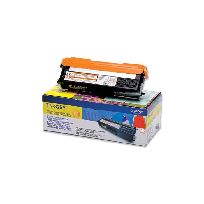 Toner Brother Tn-325Y Amarillo -3,500Pag- Hl-4140Cn Hl-4150Cdn Hl-4570Cdw Dcp-9055Cdn Dcp-9270Cdw