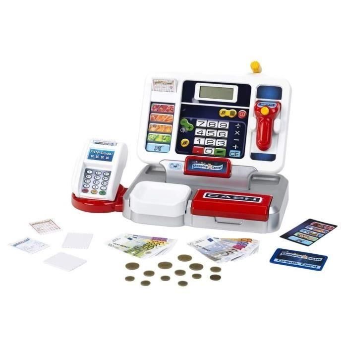 Cash Registro de efectivo electrónico con pantalla y accesorios desmontables - Klein - 9389 1 Cash Registro de efectivo electrónico con pantalla y accesorios desmontables - Klein - 9389 1
