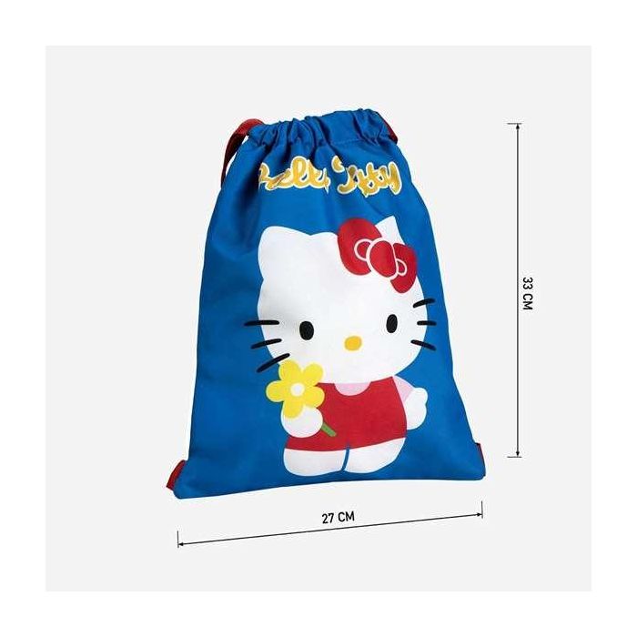 Saquito escolar hello kitty 27.0 x 33.0 x 1.0 cm 3 Saquito escolar hello kitty 27.0 x 33.0 x 1.0 cm 3