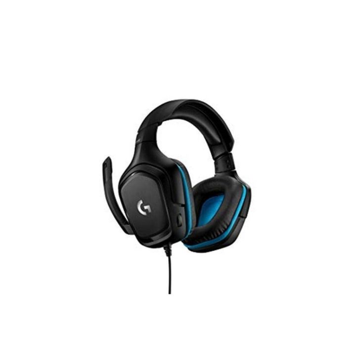 Auriculares con Micrófono Gaming Logitech 981-000770 Azul Negro 66