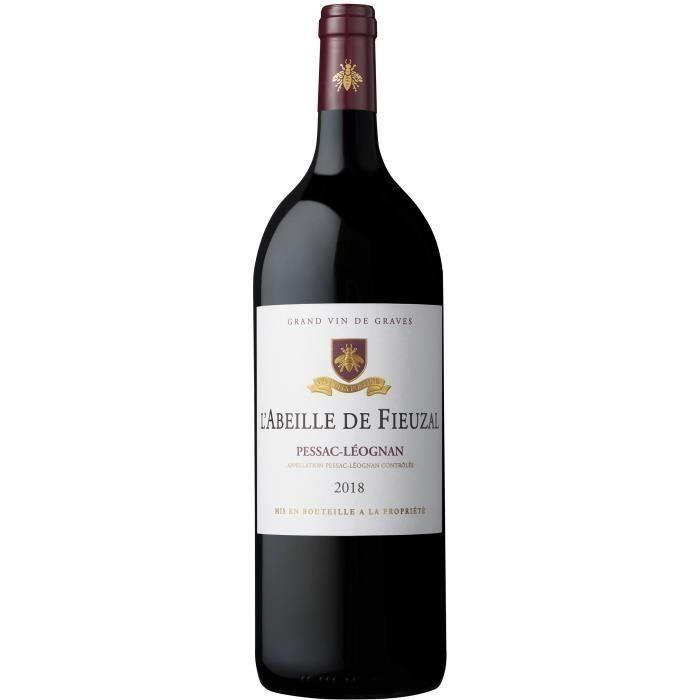 Magnum L'Abeille de Fieuzal 2018 Pessac-Léognan - Vino tinto Burdeos 2