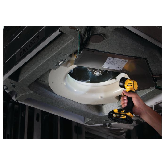 DEWALT DCL040 Lámpara LED Luz de Trabajo Independiente 500 lm Negro Amarillo 18V 5