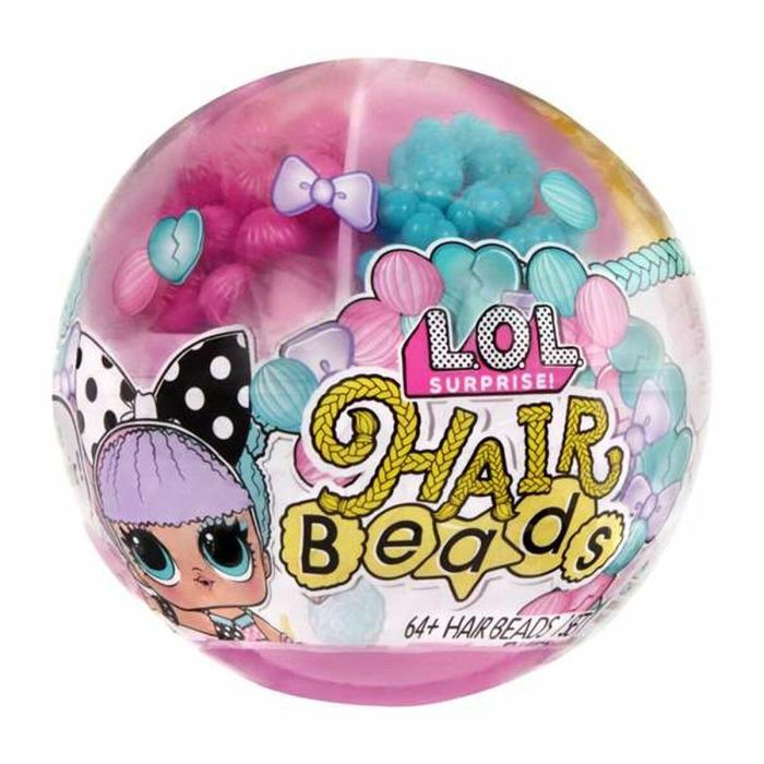 Bola l.o.l. surprise muñeca hair beads. para crear tus propios peinados construibles usando solo cuentas y agua! - modelos surtidos 1