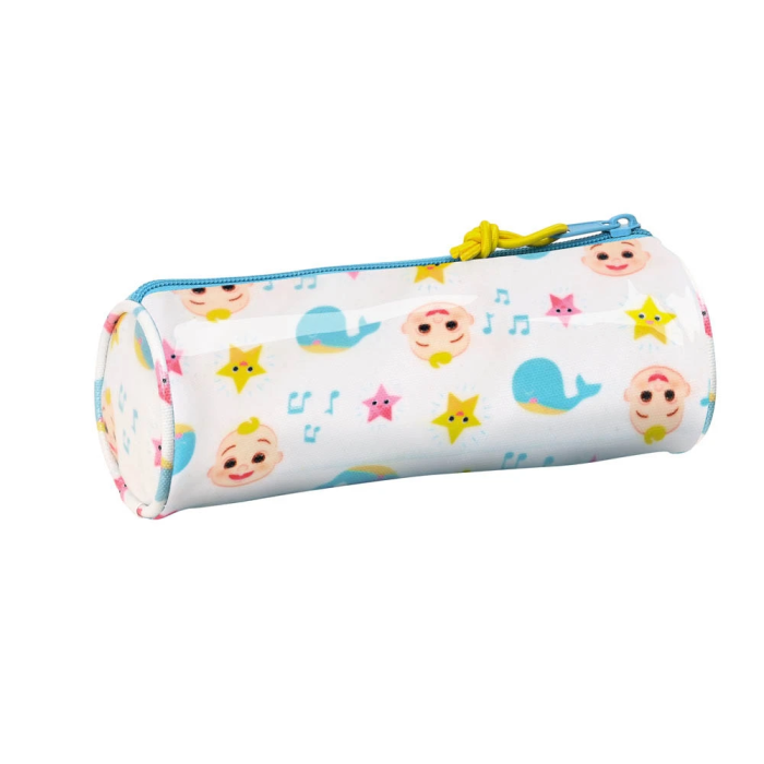 Estuche Escolar Cilíndrico CoComelon Blanco Multicolor (20 x 7 x 7 cm) 1 Estuche Escolar Cilíndrico CoComelon Blanco Multicolor (20 x 7 x 7 cm) 1