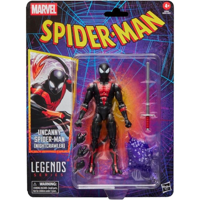 Figura Uncanny Spider-Man Nightcrawler Spider-Man Marvel Legends Series 15cm 8